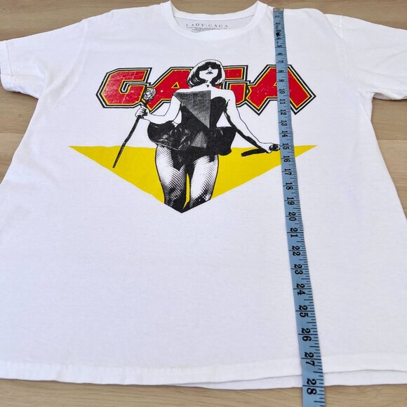 Lady Gaga Licensed Merchandise Metal Oversized Tee UNISEX Large / 80s Aesthetic - Picture 9 of 14
